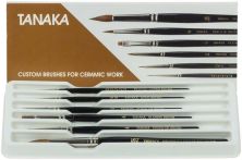 Original TANAKA-Pinsel Set 6 Stück sortiert (Asami Tanaka Dental)
