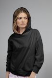 Hoodie Oversize 3/Arm MWW-S18 black M (van Laack)