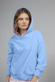 Hoodie Oversize 3/4 Arm MWW-S18 skyblue M (van Laack)